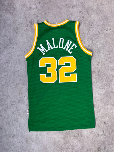 Vintage Karl Malone Utah Jazz Hardwood Classics Jersey (M)