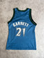 90's Champion Timberwolves Kevin Garnett Jersey (M)