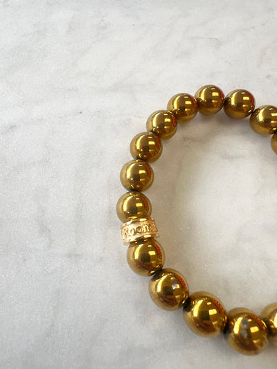 Room 101 Gold Hematite Beads Bracelet