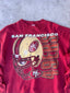 90'S San Francisco 49ers Logo 7 Crewneck (L)