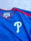 Vintage philadelphia Phillies MLB Pullover Jacket (XL)