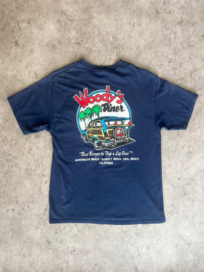 Vintage Woody's Diner California Tee (M)