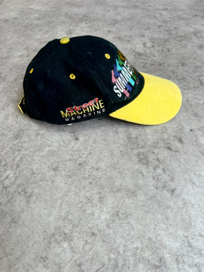 Vintage 90's Summernats No 12 two tone cap (L)