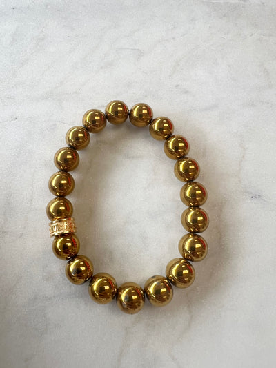 Room 101 Gold Hematite Beads Bracelet