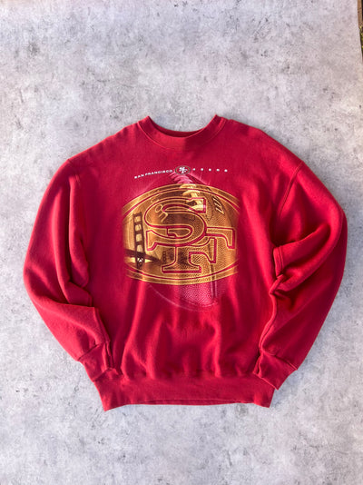 90's San Francisco 49ers Pro Player Crewneck (XL)