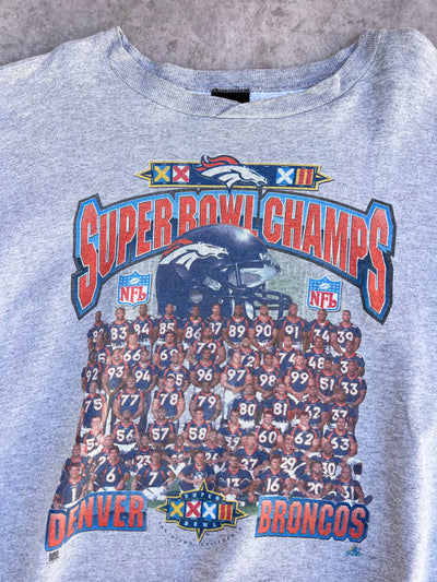 1998 Vintage Broncos Starter Super Bowl Champions Crewneck (XL)