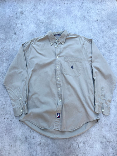 Vintage Nautica Button Up Shirt (XL)